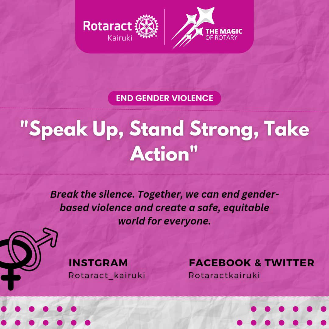 Rotaract Kairuki (@rotaractkairuki) on Twitter photo 