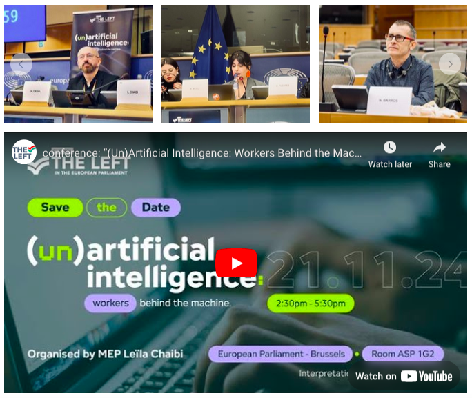 AntonioCasilli's tweet photo. Data Workers Meet Policymakers: DiPLab’s Journey in Helping Shape EU AI Policy https://t.co/7yLUWv1JEq (Over the past two years, #DiPLab has been working with the European Parliament to amplify the voices of those who actually produce AI systems: the data workers. Read more) https://t.co/G6jWVaPVEP