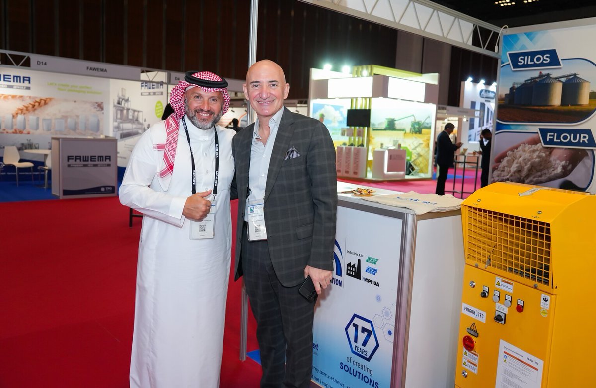 Just wrapped up an incredible time at #IAOMMEADubai2024! The actions and collaborations were truly inspiring. Check out these amazing pictures of our booth and during the conference, capturing the energy and innovation of the event! 📸✨ #Dubai #MillingIndustry #Innovation #ASM