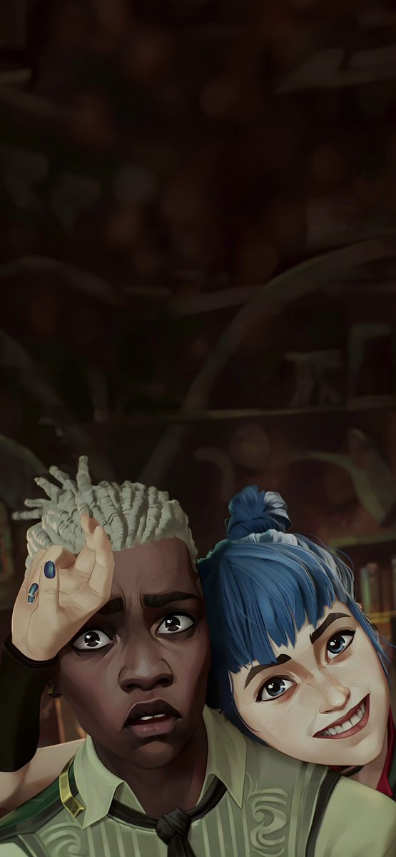 Wallpaper Ekko & Powder ⁴ᵏ #Arcane