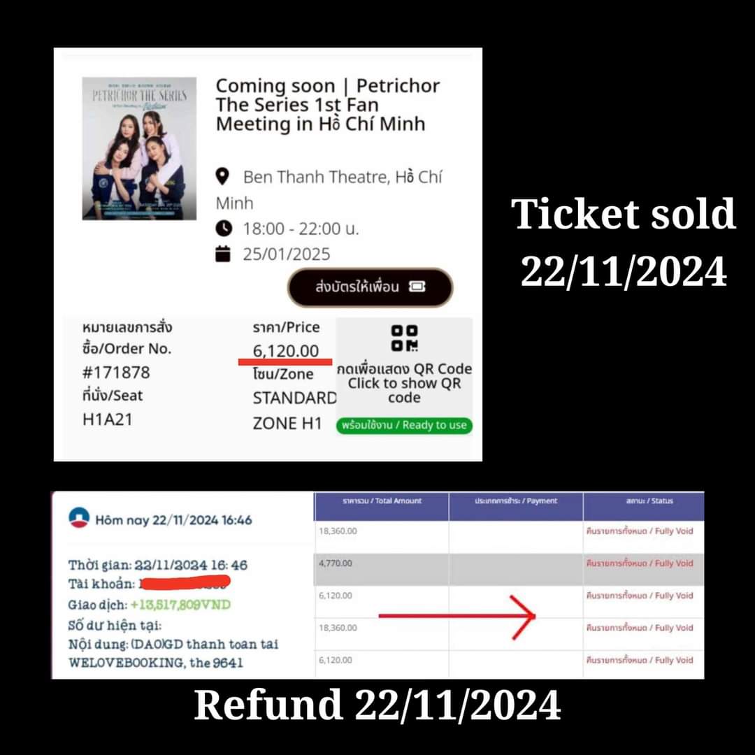 englotsafezone's tweet photo. The amount we paid was higher than the price on poster. We only realized this after the payment was deducted from our account. Where did MGO refer to the exchange rate to set such a high ticket price difference?

MGI RESET AND RESELL FMT PTC TICKETS IN VN
#MGIExplainTicketPrice https://t.co/05yC8SEaSz