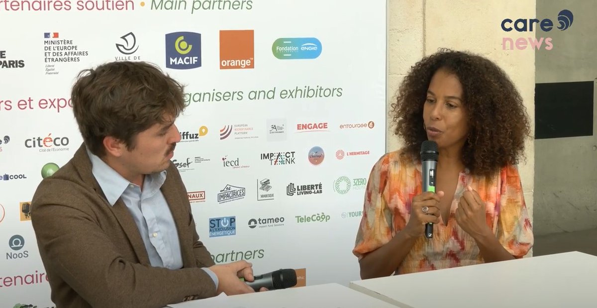 Convergences (@convergencesorg) on Twitter photo 🎙 <a href="/etchoungui/">Elizabeth Tchoungui</a> Directrice Exécutive #RSE d’<a href="/orange/">Orange</a> a pris la parole, au micro de <a href="/theonepipvoda/">Théo Nepipvoda</a> de @CarenewsCom, sur notre Forum du 17 septembre.
👂 Ecouter l'interview : carenews.com/carenews-info/… 🎙 <a href="/etchoungui/">Elizabeth Tchoungui</a> Directrice Exécutive #RSE d’<a href="/orange/">Orange</a> a pris la parole, au micro de <a href="/theonepipvoda/">Théo Nepipvoda</a> de @CarenewsCom, sur notre Forum du 17 septembre.
👂 Ecouter l'interview : carenews.com/carenews-info/…