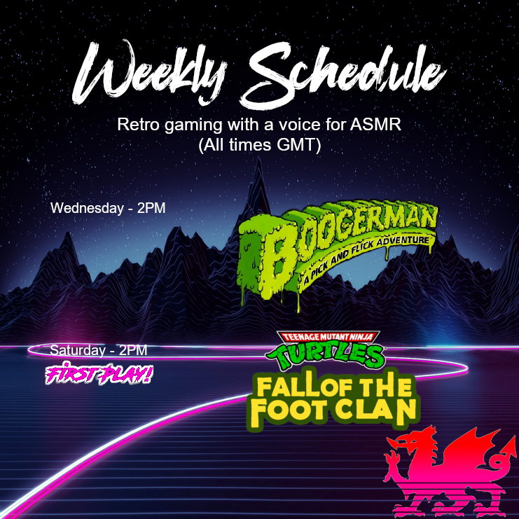 gazz_hally's tweet photo. Happy Monday guys. Will be continuing our Boogerman playthrough plus another first play this week going back to the Game Boy. Nearly 10 games to go to complete the #GG100, the end is finally in sight! Hope to see some of you this week!
https://t.co/ifEgHtF5TH https://t.co/i2ygdTi5Ry