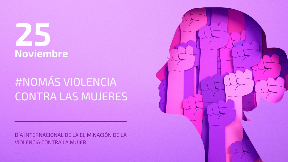 Fundación Personas (@fpersonas) on Twitter photo Día Internacional para Eliminar la Violencia contra la Mujer 💜🙅♀️🙅♀️
Desde <a href="/FPersonas/">Fundación Personas</a> nos unimos a la campaña de #ONUMujeres y su Campaña #NoHayExcusa. ÚNETE para poner fin a la violencia contra las mujeres"
#25noviembrediainternacionalcontralaviolenciadegenero #25novembre2024 Día Internacional para Eliminar la Violencia contra la Mujer 💜🙅♀️🙅♀️
Desde <a href="/FPersonas/">Fundación Personas</a> nos unimos a la campaña de #ONUMujeres y su Campaña #NoHayExcusa. ÚNETE para poner fin a la violencia contra las mujeres"
#25noviembrediainternacionalcontralaviolenciadegenero #25novembre2024