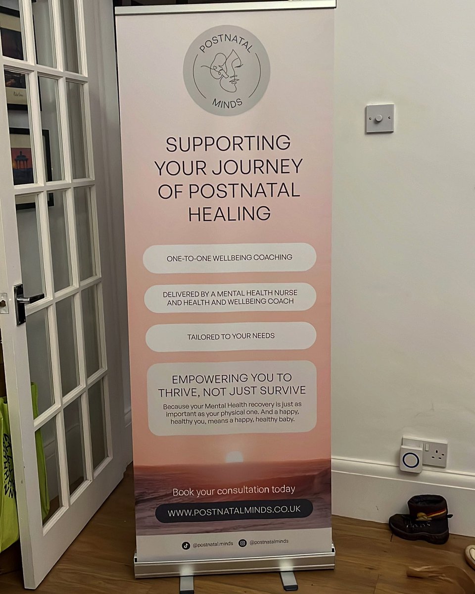 Rosie Drage (She/Her) (@rosiedrage1) on Twitter photo Loving the delivery of <a href="/PostnatalMinds/">Postnatal Minds</a> pop up banner! 📦 If you’re running a market/business event & would be interested in Postnatal Minds having a space/stall then give me a shout 🙌🏻
Always happy to come & fly the flag for Postnatal mental health 🙋🏼♀️ #mentalhealthmatters Loving the delivery of <a href="/PostnatalMinds/">Postnatal Minds</a> pop up banner! 📦 If you’re running a market/business event & would be interested in Postnatal Minds having a space/stall then give me a shout 🙌🏻
Always happy to come & fly the flag for Postnatal mental health 🙋🏼♀️ #mentalhealthmatters