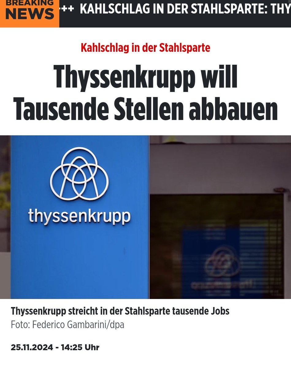 doktordementi's tweet image. Höchste Zeit für mehr Windräder und eine höhere CO2-Steuer😑

#Thyssenkrupp