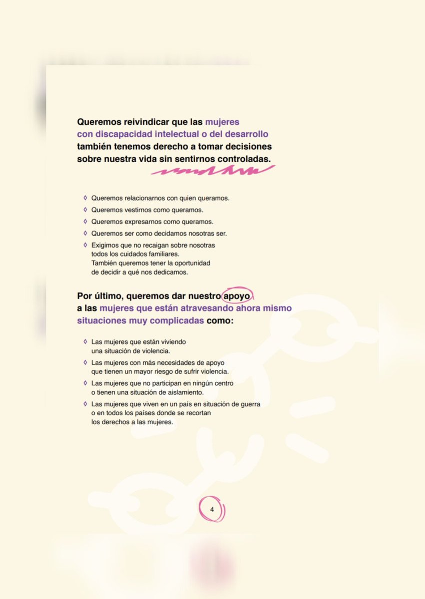 En el Día Internacional contra la violencia hacia las mujeres, las mujeres con discapacidad intelectual queremos reivindicar nuestra realidad. Para recoger todas nuestras reivindicaciones hemos elaborado nuestro propio manifiesto, en el Observatorio de la Mujer de @plenamadrid.