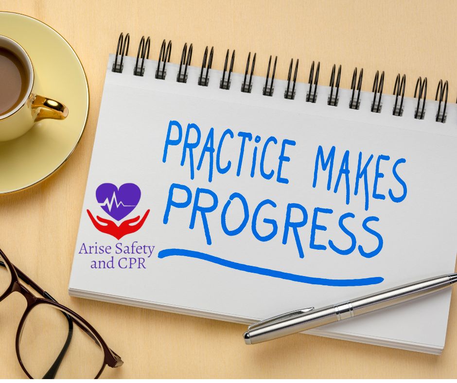 arisesafetycpr's tweet photo. #PracticeMakesProgress #CPRTraining #FirstAidTraining #AriseSafety https://t.co/5UkwvTTFGJ
