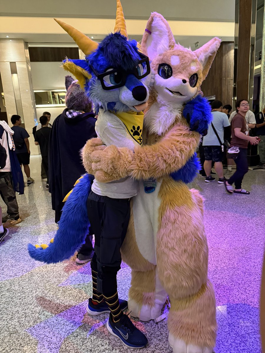 Xeznom ๐ Thaitails 2025 ๐ LIFC 2025 (@xeznom) on Twitter photo Ayeeee itโs Neroj, another far away fluff! So glad to have seen you again after Thaitails! (AND finally got that pic taken that we wanted XD)
๐๐บ me
๐ถ <a href="/FrozenNeroj/">Neroj (Kincha ้่ถ ๐ )</a>
๐ธ๐ฆ <a href="/riley_the_deer/">๐ฆ Riley ๐ฆ๐IWAG๐ฎ๐ฉ</a> Ayeeee itโs Neroj, another far away fluff! So glad to have seen you again after Thaitails! (AND finally got that pic taken that we wanted XD)
๐๐บ me
๐ถ <a href="/FrozenNeroj/">Neroj (Kincha ้่ถ ๐ )</a>
๐ธ๐ฆ <a href="/riley_the_deer/">๐ฆ Riley ๐ฆ๐IWAG๐ฎ๐ฉ</a>