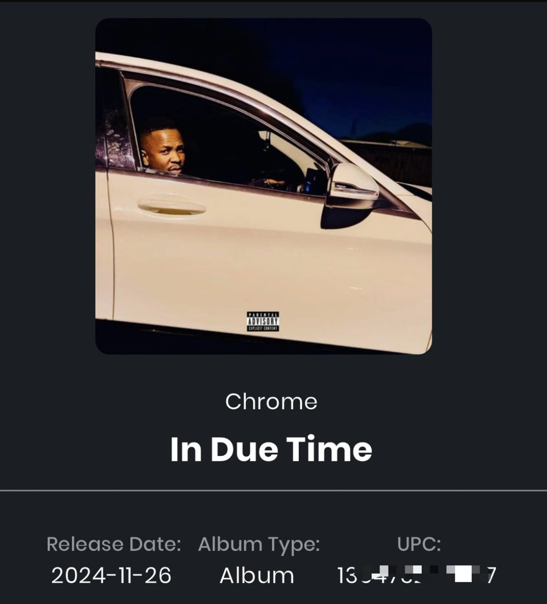 Chrome_rsa's tweet photo. New Music tomorrow 🚨 https://t.co/MAwxUuLdTA