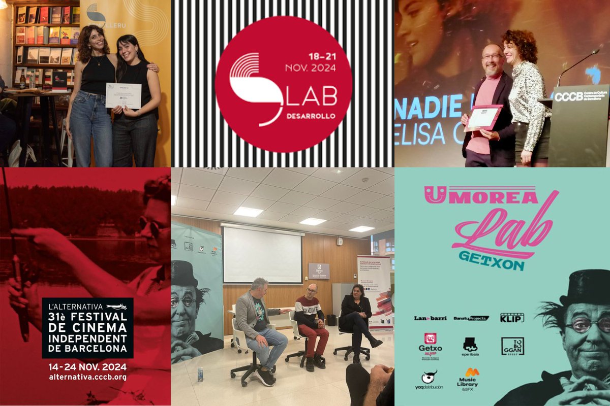 musiclibrarysfx's tweet photo. ¡No paramos! @Gijonfilmfest SLAB #SEMILLERU Desarrollo @alternativafest #LAlternativaPro #CinemaPendent @HUMORenCORTO #Umorea Lab #Getxon ¡Seguimos! https://t.co/n6M0NV8I2m https://t.co/u1vlTdHHWB