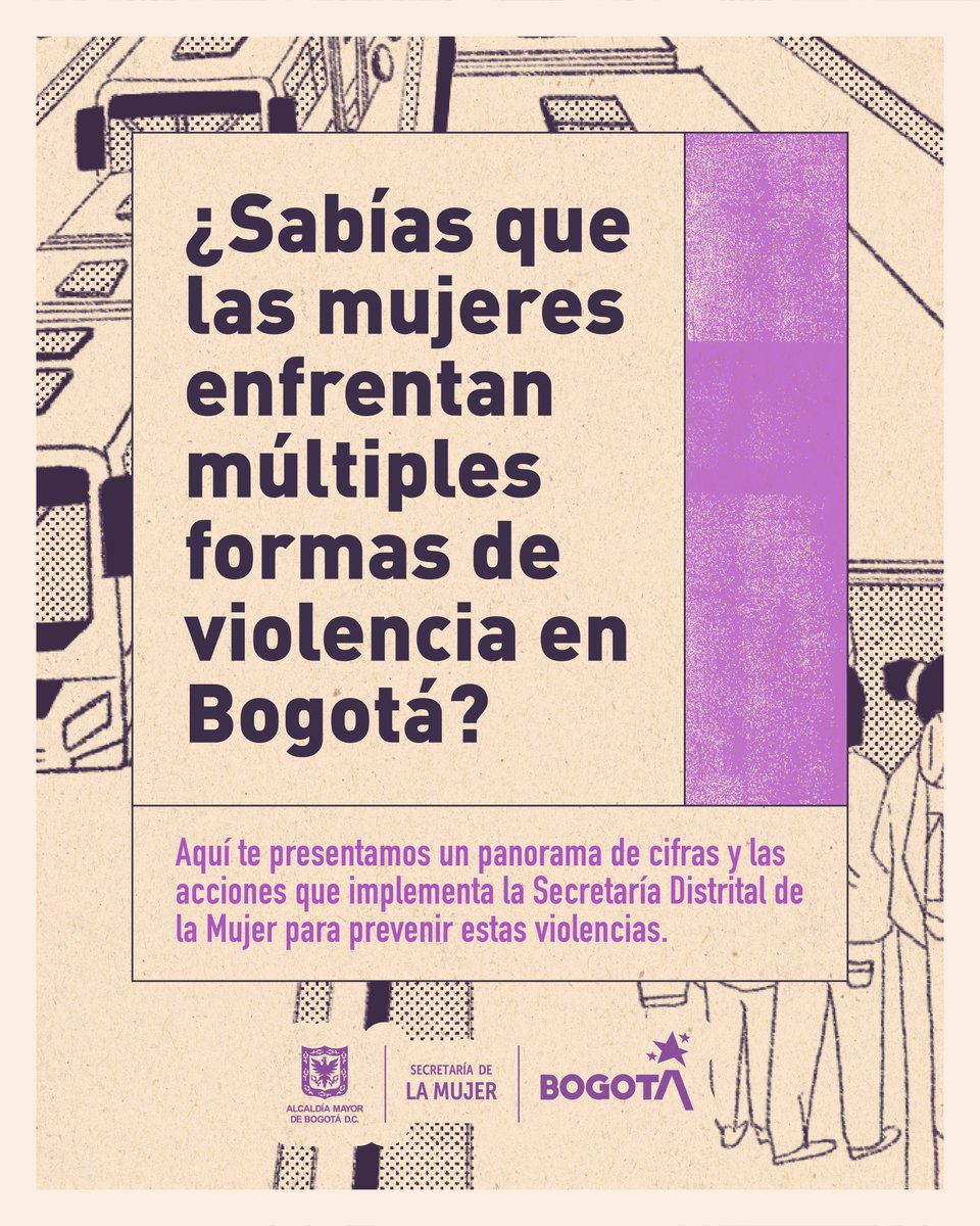 Bogota's tweet image. Entre enero y octubre de 2024 la @secredistmujer brindó atención a 108.320 mujeres mediante servicios como las Casas de Igualdad de Oportunidades #CIOM, #LíneaPúrpura, #ManzanasDelCuidado, entre otros. Porque garantizar una vida libre de violencias #MujerEsContigoEsConmigo 💜✊🏼