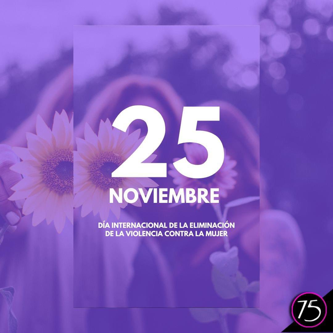 Creativos75's tweet photo. Poco que añadir a la fuerza y simbología de este día. 💜💜

#niunamás #25denoviembre #eliminaciónviolenciacontralamujer #creativos75 https://t.co/CeItEgltes