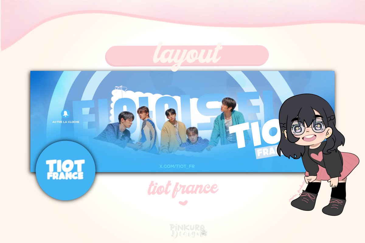 「 LAYOUT - 25.11.24 」

› La fanbase fait peau neuve avec un nouveau layout ! Merci à <a href="/PINKURADSG/">CLOSED</a> ! N’hésitez pas lui apporter tout votre soutien 💕

#TIOT #티아이오티 #TakeItSlow
