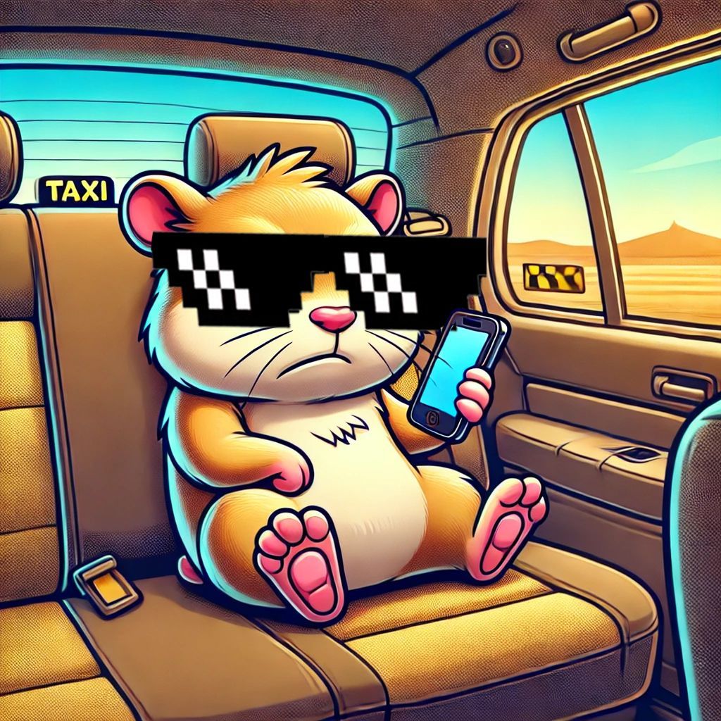 🐹🚖 After days hiking in the desert, HODLHamster finally caught a taxi ride!But the road is long, and boredom has set in...

What’s a hamster to do? Check his phone, of course! 📱

Catching up on the latest news and crypto moves he missed while wandering the dunes.

#IOTA