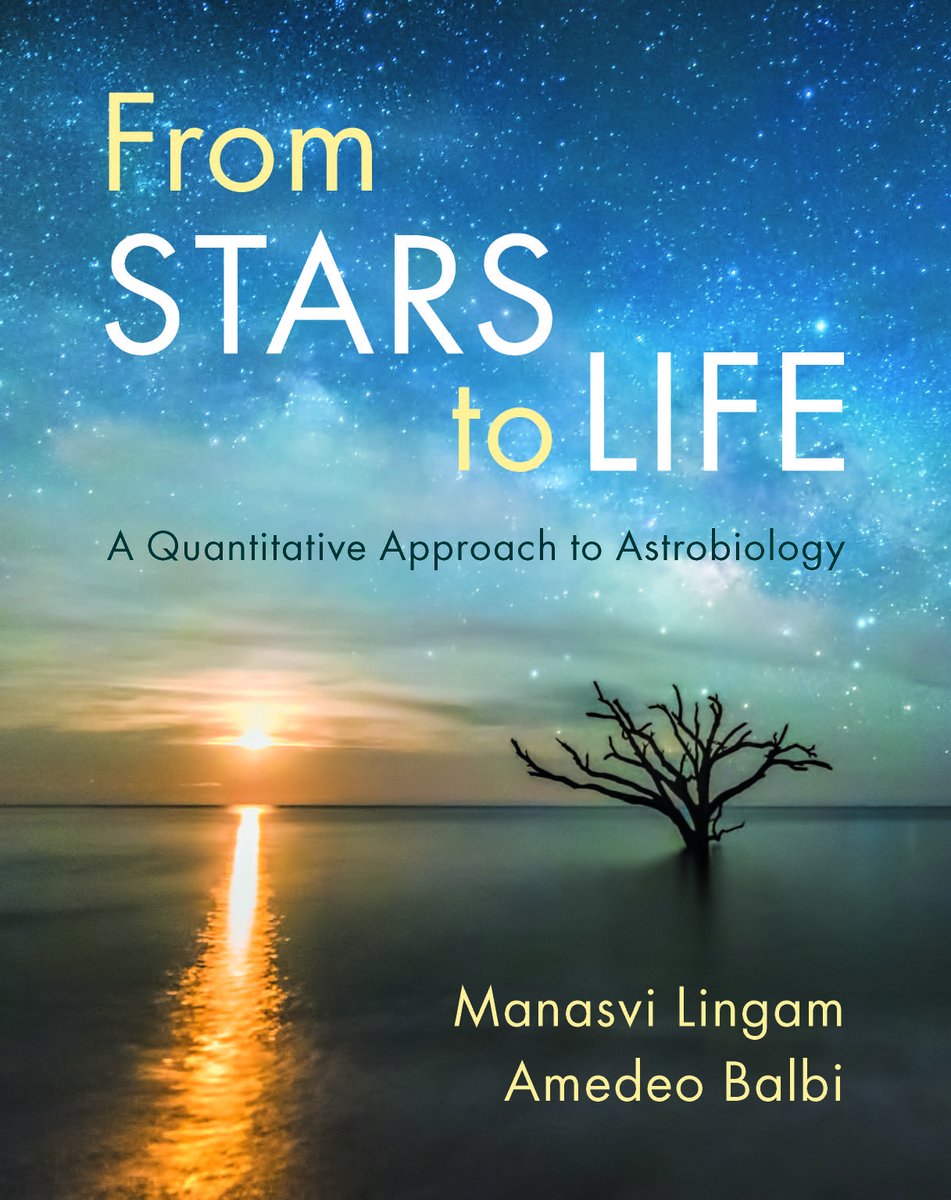 From Stars to Life by Manasvi Lingam and Amedeo Balbi 
This text for advanced students takes a quantitative approach to understanding the origins and distribution of life in the Universe.  
📚 cup.org/41gs0G7
#astrobiology