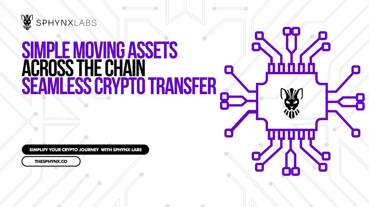 SphynxLabs's tweet photo. Moving assets across chains shouldn’t be rocket science.
🚀 Learn how Sphynx Labs simplifies multi-chain bridging for seamless crypto transfers. 🌐
👉 Get started: https://t.co/b3I2cGW9aA
#SphynxLabs #CryptoEducation #MultiChainDeFi https://t.co/GCWxfy1vWT