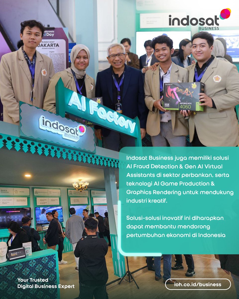 Indosat percaya Indonesia dapat memenuhi potensi untuk menjadi pemain utama dalam industri AI global