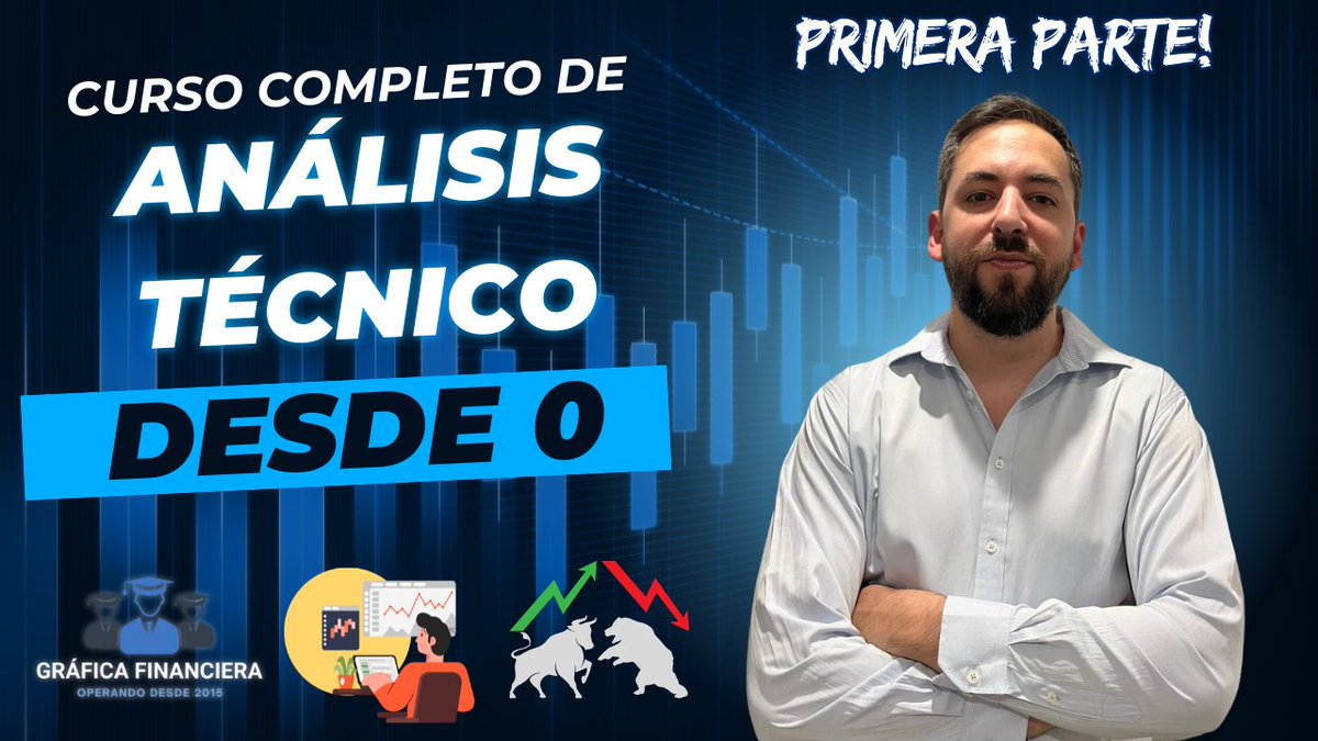 CD_AnalisisTec's tweet image. 🚨Estimados!

Comparto el enlace de la primera entrega de este curso de análisis técnico desde 0.

Si te resulta útil el contenido, compartilo y seguime en youtube, donde además me podés dejar todos tus comentarios y dudas.

youtu.be/AAwJJRAItGI