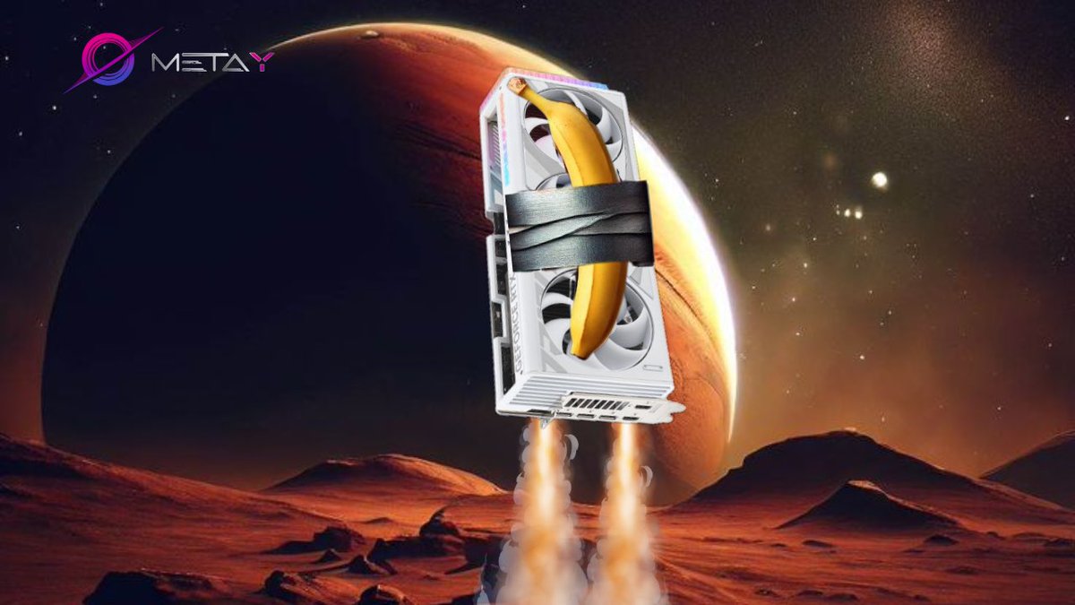 metay_ai's tweet photo. Ready to embark on a journey through the universe of computational power with MetaY eGPU?

Step aboard the eGPU and launch your adventure today!🚀

🌐 eGPU: https://t.co/Ukr5V7CLUs 

#eGPU #DePIN #ban @onsolban @SpaceX https://t.co/9od7d3S8LT