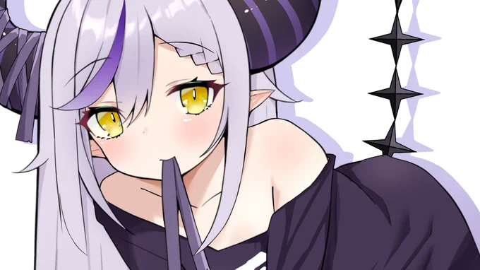 誘う総帥#ラプラス·ダークネス #hololive #laplus_artdesu 