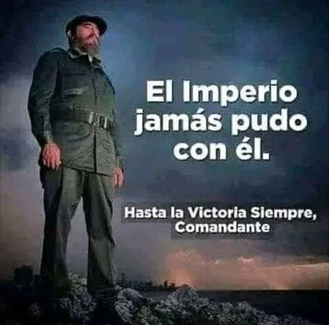 #FidelPorSiempre hoy 25 de noviembre toda #Cuba recuerda el 8vo aniversario de su partida física.  #SiempreJoven #PinardelRío