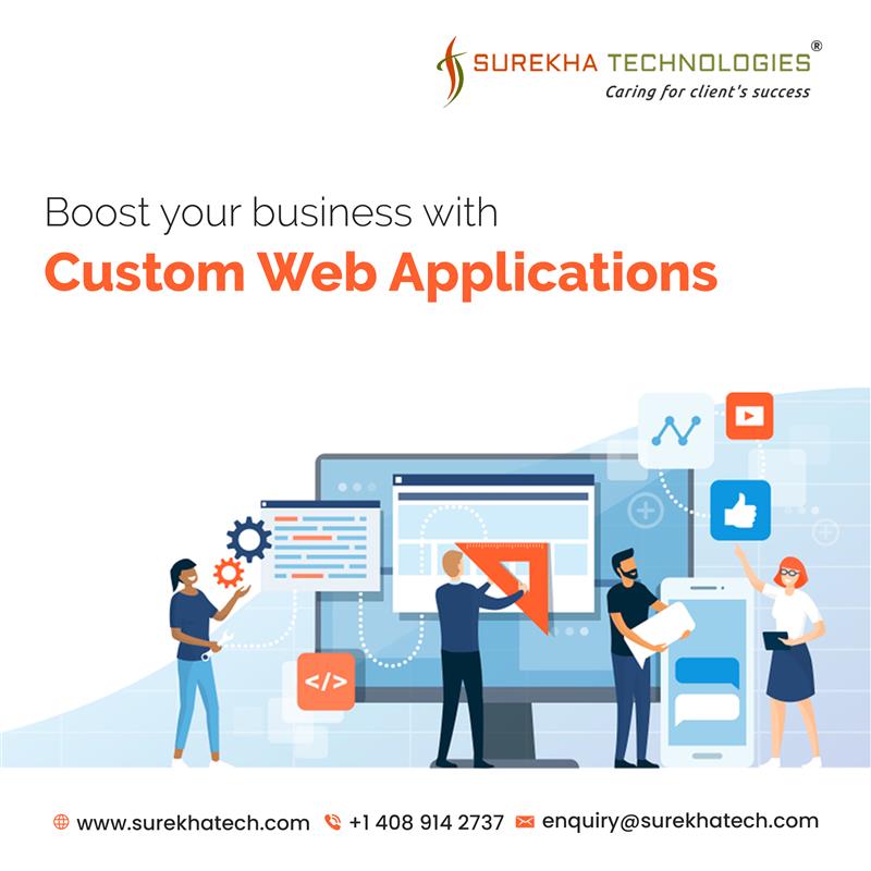 surekhatech's tweet image. 🚀 Boost Your Business with #CustomWebApplications!
🔹 Streamline workflows
🔹 Scale effortlessly
🔹 Deliver top-notch user experiences
🔹 Gain a competitive edge
Why settle for off-the-shelf when custom is the way to go?
Visit: surekhatech.com/web-applicatio…
#SurekhaTech #WebApps