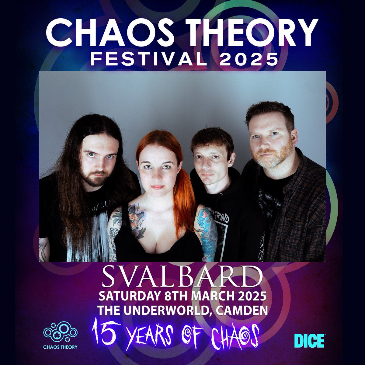 Svalbard (@svalbardband) on Twitter photo London! We will see you at The Underworld Camden for <a href="/Chaos_Theory_/">Chaos Theory</a> Festival 2025.
Tickets: link.dice.fm/O59b1af76116 London! We will see you at The Underworld Camden for <a href="/Chaos_Theory_/">Chaos Theory</a> Festival 2025.
Tickets: link.dice.fm/O59b1af76116