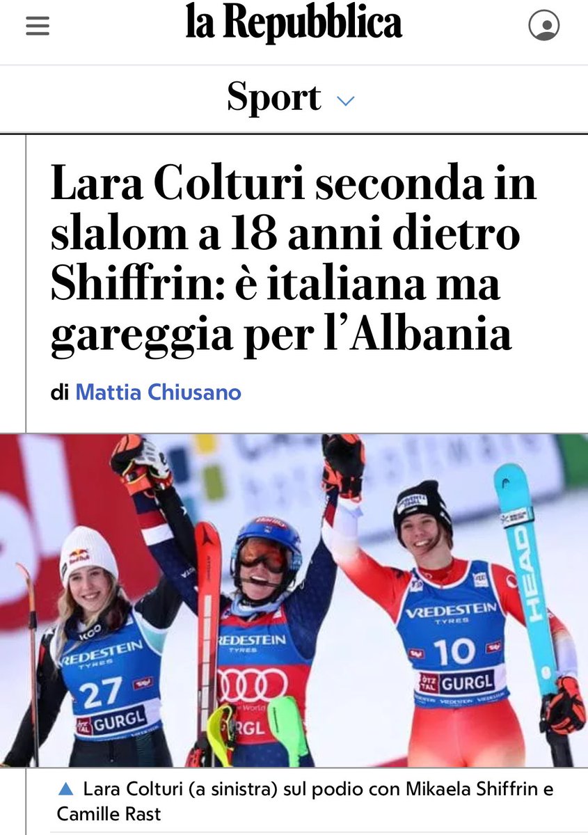 Ana Domi (@ana_domi_) on Twitter photo Immigrati italiani in Albania,
“brava gente”.
<a href="/LaRepubblica_it/">La Repubblica It</a> #lauracolturi #slalom #ski #Albania #worldcup Immigrati italiani in Albania,
“brava gente”.
<a href="/LaRepubblica_it/">La Repubblica It</a> #lauracolturi #slalom #ski #Albania #worldcup
