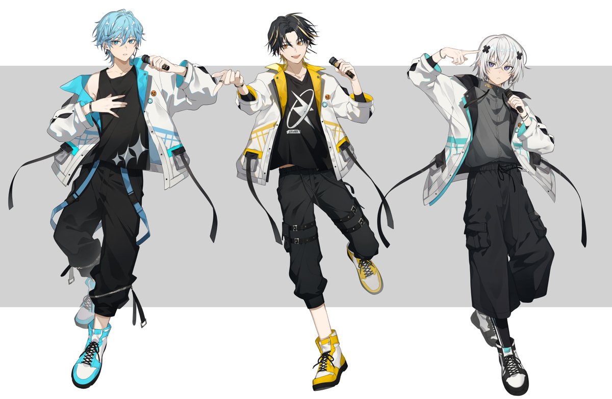 めておら様の自己紹介曲「SIX Kick Ass」のイラストを担当させて