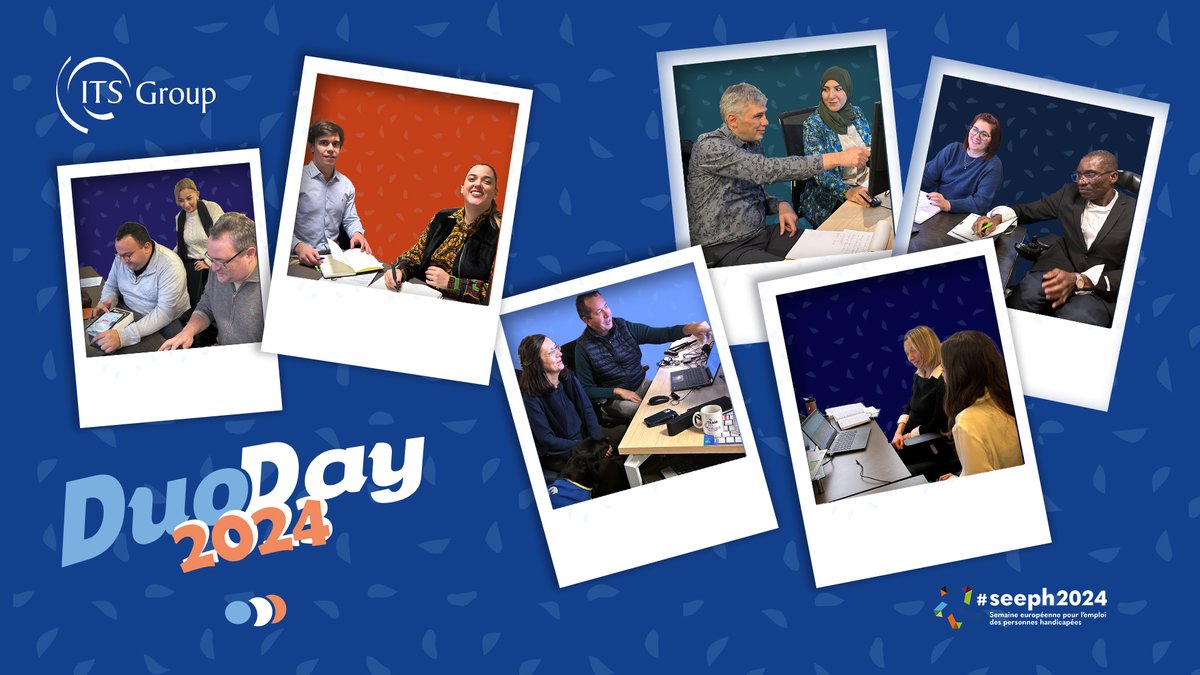 📸 Retour sur le #DuoDay2024

Dans le cadre de la Semaine Européenne pour l’Emploi des Personnes Handicapées, ITS Group a participé pour la troisième année consécutive au DuoDay, le jeudi 21 novembre 2024.

#insertionprofessionnelle #DuoDay #emploi #inclusion #partage #SEEPH2024