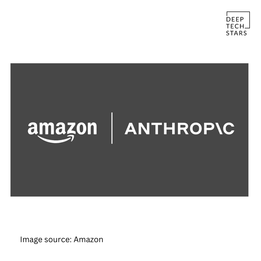 deeptechstars's tweet photo. #Amazon doubles down on AI with a $4B boost to #Anthropic 🚀💡 Strengthening their #partnership, AWS becomes the backbone for #Claude models and next-gen AI processors. The AI race heats up—who’s leading the charge? 🔥

#AIInnovation #Amazon #Anthropic #deeptechstars #amazon https://t.co/sKlZfrmQFS