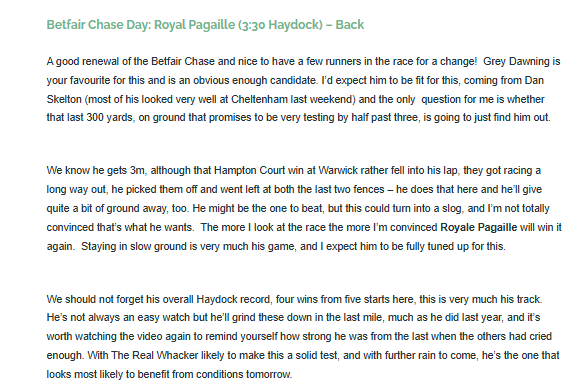 KwiffRacing's tweet photo. Another winning nap for Dave Massey (@tracksidemedia0) as #RoyalPagaille landed Saturday's Betfair Chase at Haydock 🏆

Read his latest musings here 👉 https://t.co/EC7JgSb6a1 https://t.co/Ye48n6n3hK