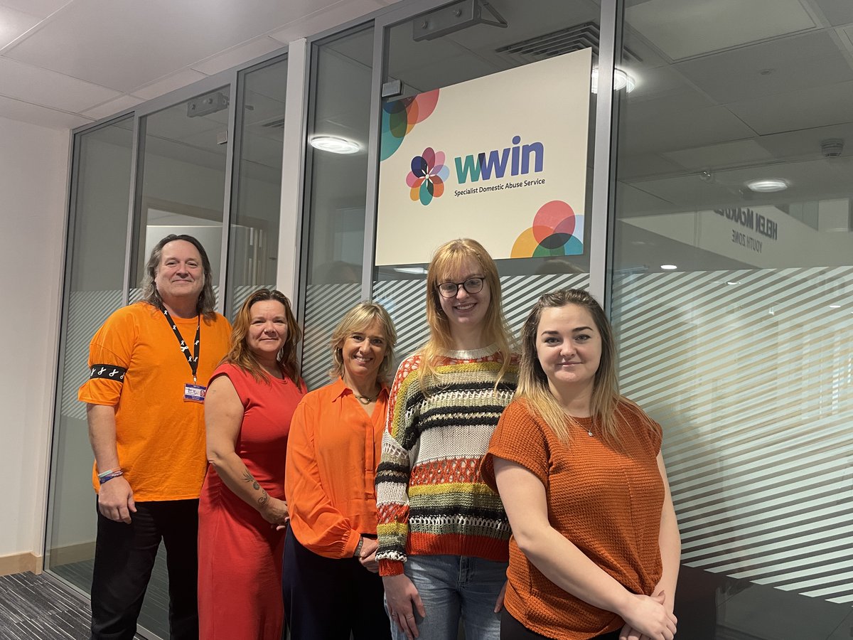 Adding a vibrant touch of orange in the office today as we stand united for White Ribbon Day and mark the start of the 16 Days of Activism. Together, we support a future free from violence against women and girls.
#16Days #WhiteRibbon
#ItStartsWithMen
#AllMenCan #VAWG #EndVAWG