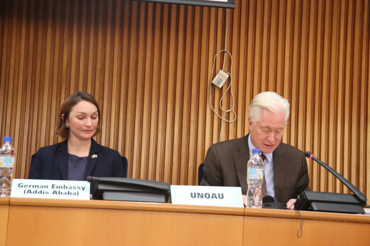 UNOAU_'s tweet photo. Gerald Mitchell DHoO/Director Political Affairs @UNOAU_ delivered remarks at the Policy Forum on Regional Approaches dealing with Armed Groups; highlights #DDR as conflict prevention tool; reiterates UN-AU collaboration to tackle root causes &amp; ensure sustainable peace in Africa. https://t.co/FbL237LlCz