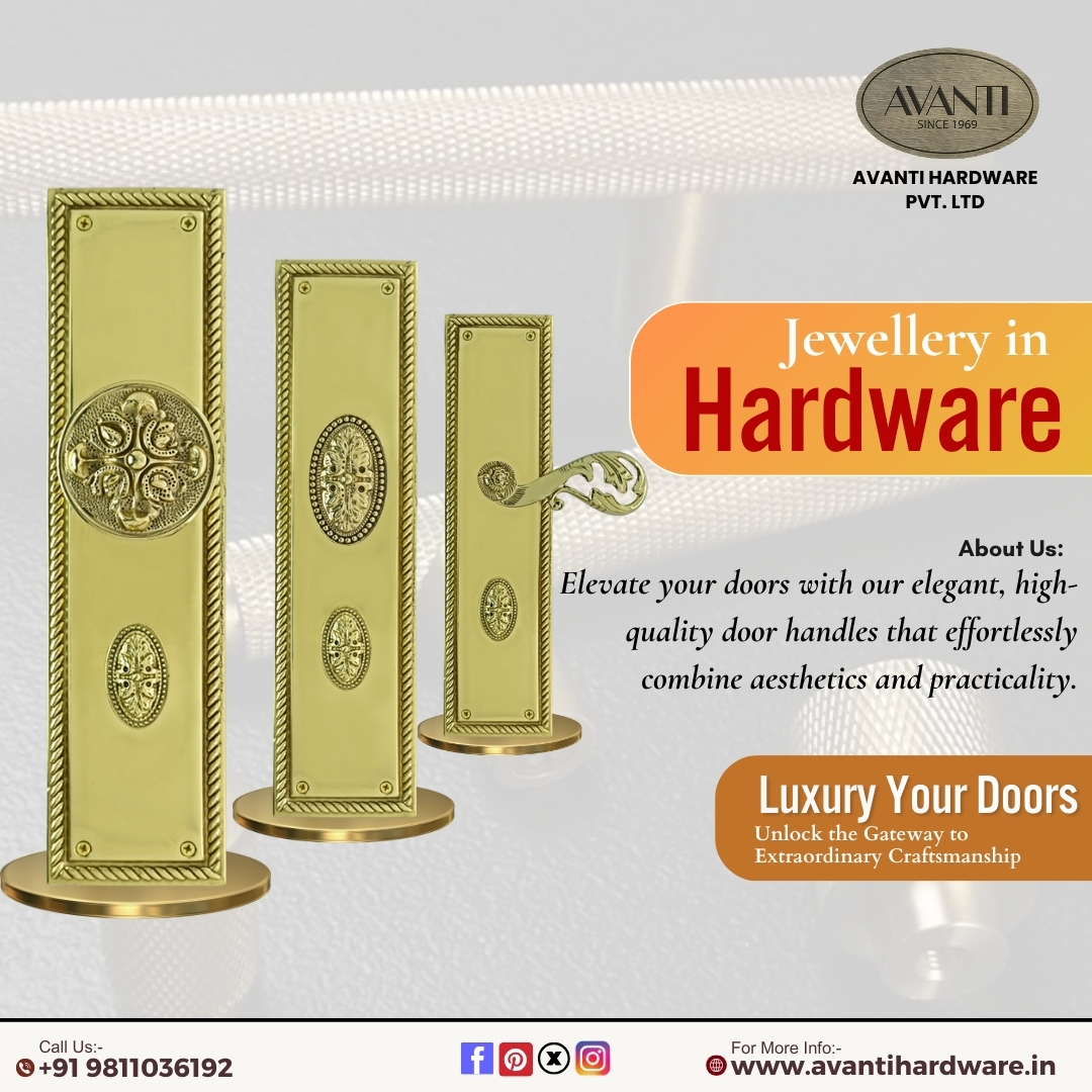 hardwareavanti's tweet photo. Visit: https://t.co/tV7uRNV8JU

Contact Us: +91 98110 36192
Mail Us: sales@avantihardware.co 

#avantihardware #doorknobs #doorhandles #knobandhandle #doorhardware #cabinethardware #hardware #doorhardware #interiordoorknobs #blackdoorknob #screendoorhandle #homedoors #hardware https://t.co/ONJJ5js0KV