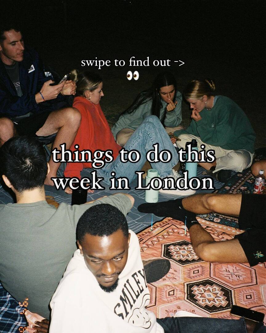 THINGS TO DO THIS WEEK IN LONDON

Thrifting never gets old in London!! Find more thriftinf events on the Ganddee app 🌟

All info about the treasure hunt via the link in our bio 😉

#thrift #thrifting #thrifted #london #ganddee instagr.am/p/DCytXLAIsEB/