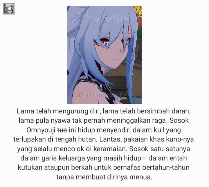 2DimensiMenfess's tweet photo. !2DFess
Halo, saya hendak memperluas (lagi) perkawanan atas keinginan writer. Silahkan tinggalkan IC atau retweet untuk berkawan dengannya.

- J-OC https://t.co/tQYOgCAzvk