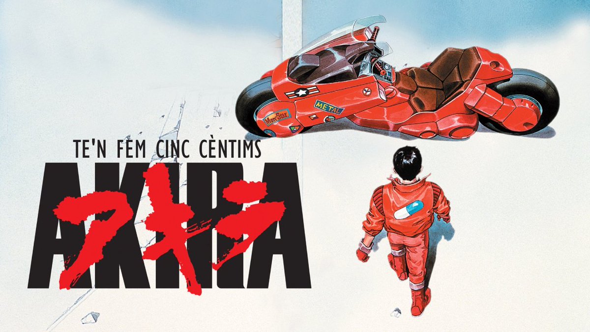 🔴 NOU VÍDEO 🔴

AKIRA, també conegut com l'anime més important de la història del cinema o com les meravelloses aventures del jove Kaneda i la seva motocicleta. 

✨ Ja disponible!✨

👉 youtube.com/watch?v=duMP9C…

🔥❤️🔄🤙