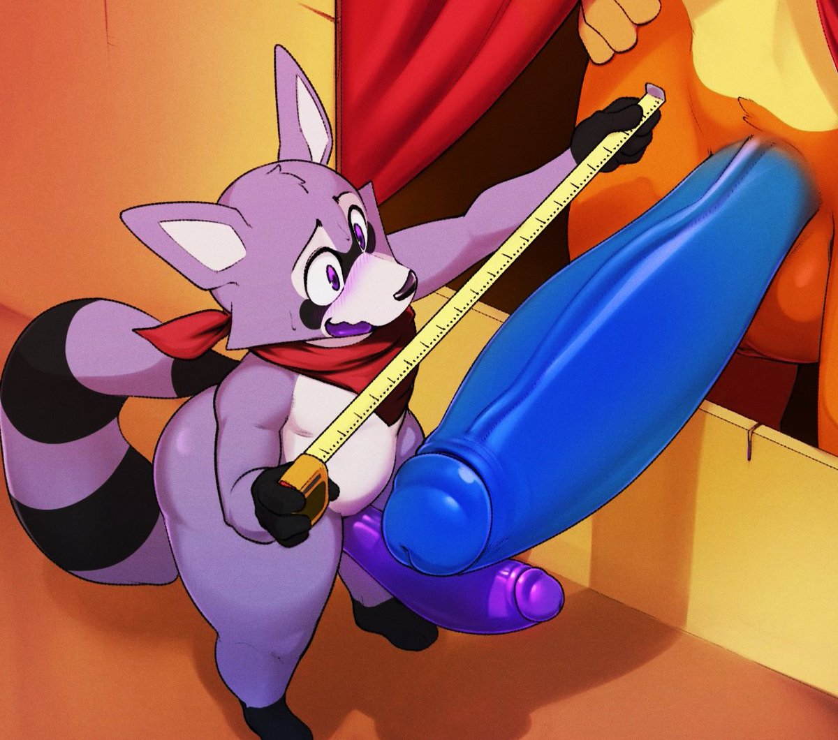 Ah, today the Lion was certainly busy here himself sadly .ᐟ

Since he has been having this past days a problem of him getting always a 𝐄𝐑𝐄𝐂𝐓𝐈𝐎𝐍 between his legs. . . 

Seems the poor Lion didn't knew all he needs is some good ol'stress relief .ᐟ Mind helping out .ᐣ 💙