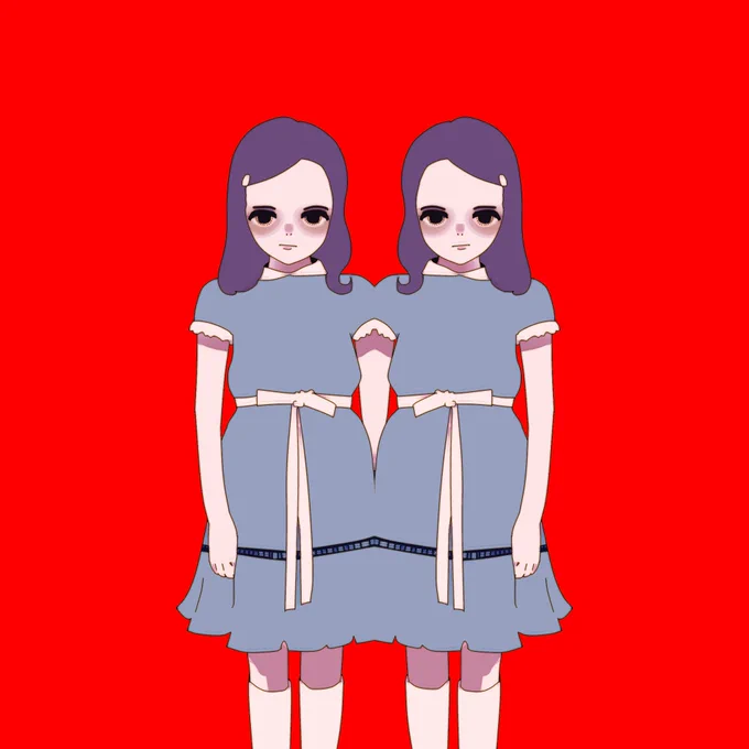 #イラスト #illustration #いい双子の日
