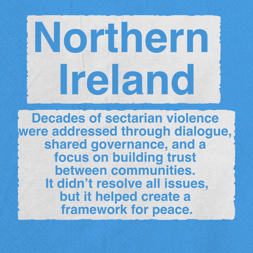 EncompassTrust's tweet photo. Peacebuilding is a complex, long-term process. While it faces significant challenges, there are examples where it has led to meaningful change and lasting peace. We cannot lose sight of the fact that peace through dialogue and reconciliation *is* possible in the Middle East. https://t.co/Bufv1FFN4Z