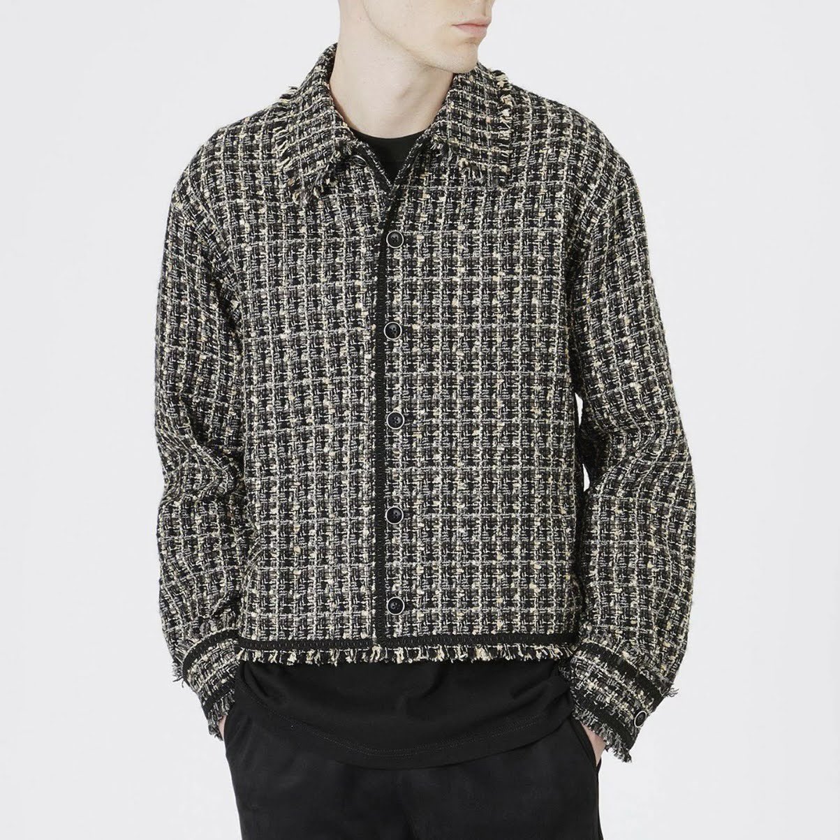 【新品】⭐️永瀬廉さん⭐『恋ムズ』〈LOVELESS〉ツイードブルゾン୨୧⑅︎* Fashion Express on X: 