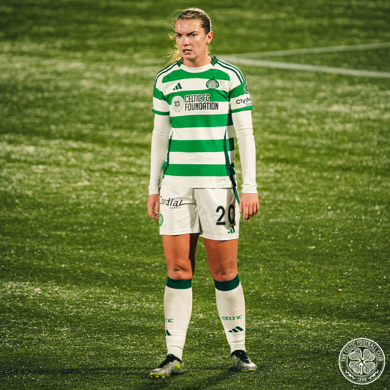 CelticFCWomen's tweet photo. 💬 "Some of our passing was brilliant, and we maybe could have had another few goals. But I’m just delighted to get that hat-trick."
Saoirse Noonan: It’s always nice to score a hat-trick as a striker 🗞️
#CELMON | #CelticFC🍀