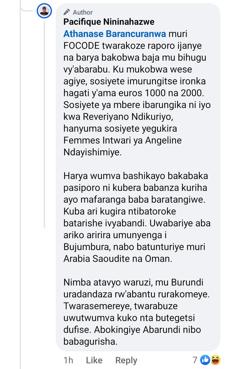 sharangaboLeop1's tweet photo. Mu #Burundi urudandazwa rw'aba #bakobwa kumbe rukorwa n'umukuru w'umugambwe #CNDD_FDD n'umuryango #w'umukuru w'igihugu ? Ariko nigiki gishira #inzara mu bantu gurtya, ku buryo umuntu atunga za milliards ariko ntizimubumbe,gushika naho aba ashobora gukora ibintu nkibi ? https://t.co/2c7x14Rdgs