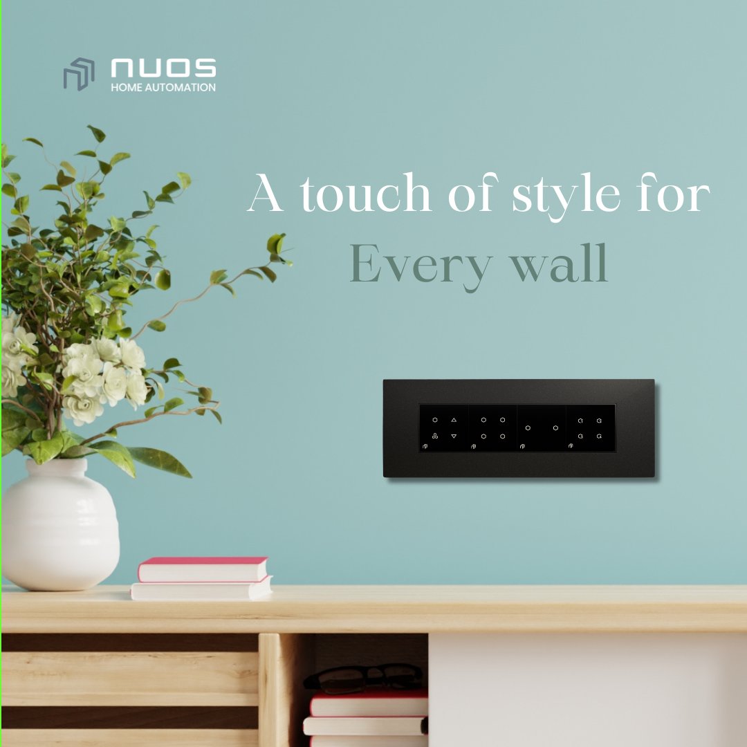 NuosSmartHome's tweet image. Transform your house into a Smart Home without rewiring or civil work! Upgrade your living room with the NUOS Smart Touch Switch and effortlessly control your lights and appliances to suit your lifestyle. 

#touchswitch #SmartLiving #NUOSAutomation #HomeTech #IoT #SmartHome