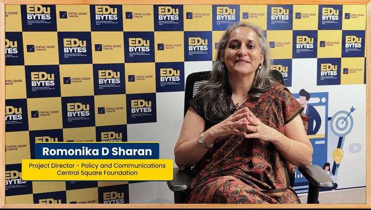 CSF_India's tweet photo. The community plays a critical role in driving #EducationReform from policy to practice.
Hear from Romonika D. Sharan (Project Director, Policy and Communications at CSF) in the latest episode of #EDuBytes, as she shares different ways in which a spirit of #JanBhagidari can be inculcated among parents & the community, especially for foundational learning initiatives.
▶️Watch now: https://t.co/AnUBIf3YMz
.
.
#expertspeak #FoundationHaiSahi #community