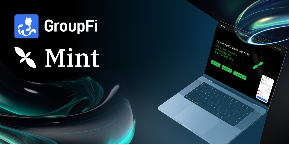 groupfi_ai's tweet image. GM☀️

GroupFi Web3 Chatbox is NOW integrated into @Mint_Blockchain, the L2 blockchain connecting global consumers with NFTs🚀

Holders of MINT GreenID, an NFT ID collection with over 440k holders, will be able to chat on Mint official websites and more upcoming dApps🔥