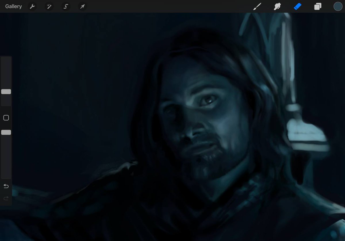 KrumelMonster3's tweet photo. Думала оце показувать вам чи не показувать...
#Lotr #LordOfTheRings #aragorn #digitalart #digitalpainting #noai #украрт #УкрТві #украртпідтримка https://t.co/YHy09Yii9V