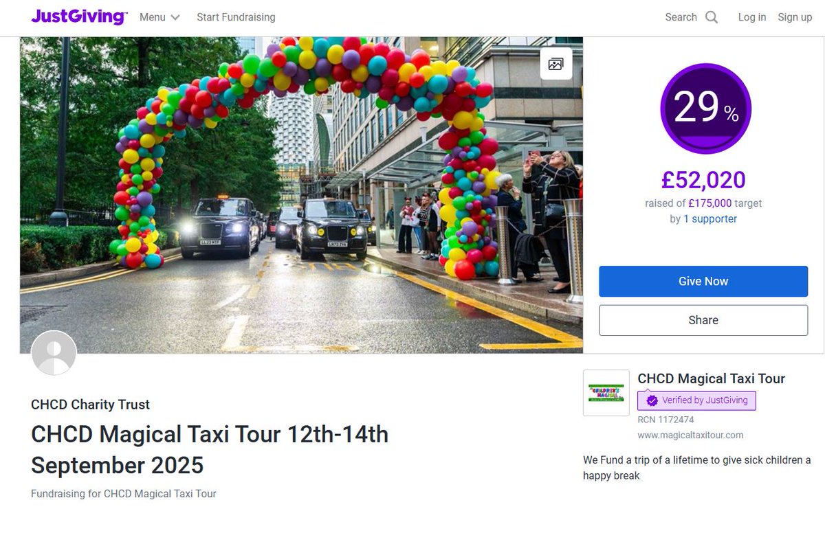 Our Just giving page for 2025 is now open.

To donate please click on the link below

justgiving.com/page/chcd-char…